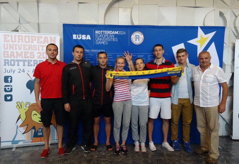 Przeniesienie do informacji o tytule: Sukces badmintonistów UO na europejskich igrzyskach w Rotterdamie