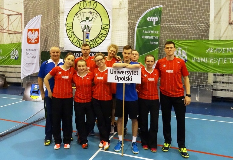 Przeniesienie do informacji o tytule: Kolejny sukces Badmintonistów Uniwersytetu Opolskiego