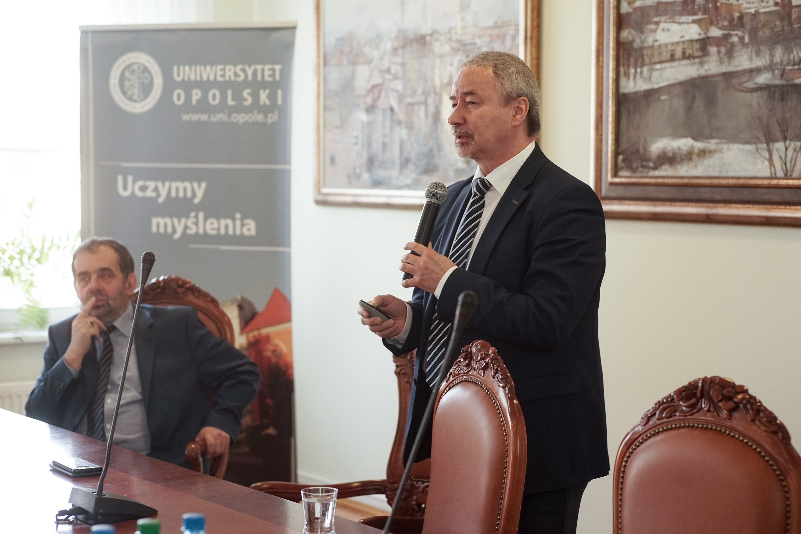 Przeniesienie do informacji o tytule: Prof. Wiesław Banyś wygłosił wykład „Uniwersytet nowoczesny a projekt Ustawy 2.0.”