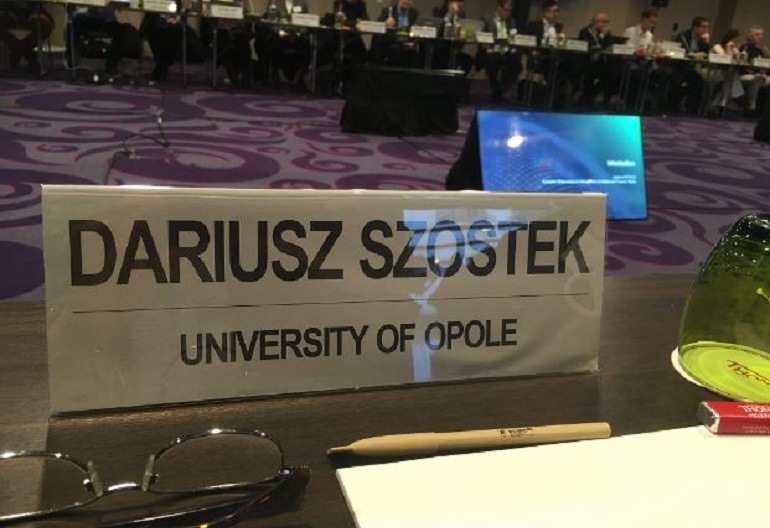 Przeniesienie do informacji o tytule: Prof. Dariusz Szostek na  Anti Counterfeiting Blockchain Forum Meeting w Brukseli