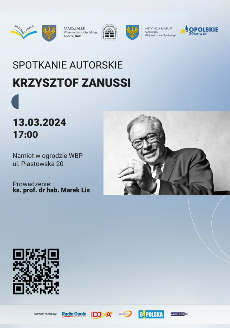 Zdjęcie nagłówkowe otwierające podstronę: Spotkanie z Krzysztofem Zanussim